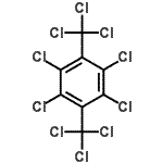 CAS#: 2142-35-0， 1,2,4,5-Tetrachloro-3,6-Bis(Trichloromethyl)Benzene