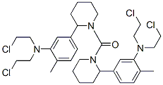 CAS#: 21447-87-0， 3-Bis(2-Chloroethyl)Amino-4-Methylphenyl(1-Piperidinyl) Ketone