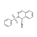 CAS#: 21452-56-2， 2-(Phenylsulfonyl)-1,2-Dihydro-1-Phthalazinecarbonitrile