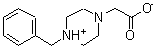 CAS#: 214535-51-0， 2-(4-Benzylpiperazin-1-yl)acetic Acid