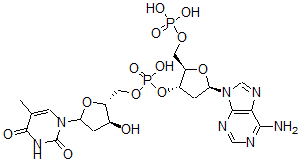 CAS#: 2147-15-1， 5'-Phosphorylthymidylyl(3'-5')deoxyadenosine