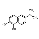 CAS#: 21489-54-3， 6-(Dimethylamino)-1,2-Naphthalenediol