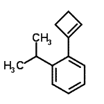CAS#: 215038-37-2， 1-(1-Cyclobuten-1-Yl)-2-Isopropylbenzene