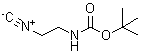 结构式 CAS# 215254-91-4, (2-异氰基乙基)氨基甲酸叔丁酯
