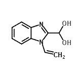 CAS 登录号：215512-70-2， (1-乙烯基-1H-苯并咪唑-2-基)甲烷二醇