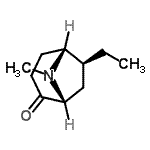 CAS#: 215585-45-8， (1R,5R,6S)-6-Ethyl-8-Methyl-8-Azabicyclo[3.2.1]Octan-2-One