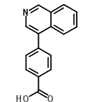 CAS#: 216059-93-7， 4-(4-Isoquinolinyl)Benzoic Acid