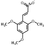 CAS#: 216433-58-8， 1,3,5-Trimethoxy-2-[(E)-2-Nitrovinyl]Benzene