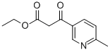 CAS#: 21683-58-9， Ethyl 3-(2-Methyl-5-Pyridyl)-3-Oxopropionate