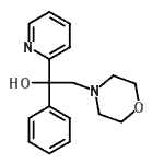 CAS#: 21748-59-4， 2-(4-Morpholinyl)-1-Phenyl-1-(2-Pyridinyl)Ethanol