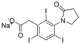CAS#: 21762-02-7， 3-(2-Oxo-1-Pyrrolidinyl)-2,4,6-Triiodophenylacetic Acid Sodium Salt