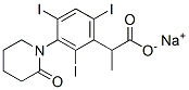 CAS#: 21762-28-7， 2-[3-(2-Oxopiperidino)-2,4,6-Triiodophenyl]Propionic Acid Sodium Salt