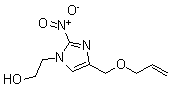CAS#: 21787-89-3， alpha-Allyloxymethyl-2-Nitro-1H-Imidazole-1-Ethanol