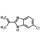 CAS#: 218432-07-6， 5-Chloro-2-Isopropenyl-1H-Benzimidazole