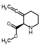 CAS#: 218440-18-7， Methyl (2R)-3-Ethenylidene-2-Piperidinecarboxylate