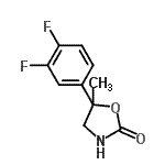 CAS#: 218449-92-4， 5-(3,4-Difluorophenyl)-5-Methyl-1,3-Oxazolidin-2-One