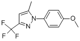 CAS#: 218632-10-1， 1-(4-Methoxyphenyl)-5-Methyl-3-(Trifluoromethyl)-1H-Pyrazole