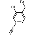 CAS#: 21924-83-4， 4-(Bromomethyl)-3-Chlorobenzonitrile