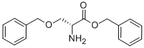 structure of CAS# 21948-10-7, O-(Phenylmethyl)-Serine Phenylmethyl Ester Hydrochloride