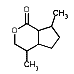 CAS#: 21950-33-4， 4,7-Dimethylhexahydrocyclopenta[c]Pyran-1(3H)-One