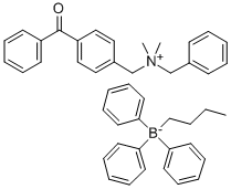 CAS#: 219733-15-0， N-(4-[Benzoyl]Benzyl)-N-Benzyl-N,N-Dimethyl Ammonium Butyltriphenyl Borate