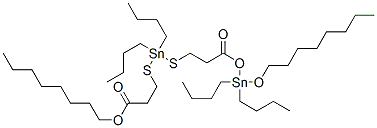 CAS#: 21986-78-7， Dibutyl[[3-[[Dibutyl[[2-[(Octyloxy)Carbonyl]Ethyl]Thio]Stannyl]Thio]Propionyl]Oxy](Octyloxy)Stannane