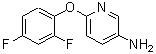 结构式 CAS# 219865-86-8, 6-(2,4-二氟苯氧基)-3-吡啶胺
