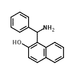 结构式 CAS# 219897-32-2, 1-[氨基(苯基)甲基]-2-萘酚