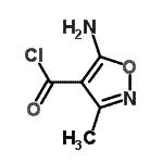 CAS#: 219938-18-8， 5-Amino-3-Methyl-1,2-Oxazole-4-Carbonyl Chloride