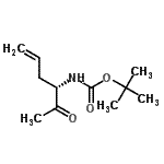 CAS#: 219990-12-2， 2-Methyl-2-Propanyl [(3S)-2-Oxo-5-Hexen-3-Yl]Carbamate