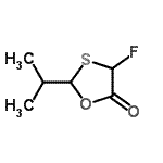 CAS#: 220118-89-8， 4-Fluoro-2-Isopropyl-1,3-Oxathiolan-5-One