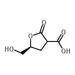 CAS#: 220133-84-6， (5S)-5-(Hydroxymethyl)-2-Oxotetrahydro-3-Furancarboxylic Acid