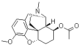 CAS#: 2202-08-6， 4,5-alpha-Epoxy-3-Methoxy-17-Methyl-Morphinan-8-beta-Ol Acetate