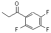 结构式 CAS# 220228-07-9, 1-(2,4,5-三氟苯基)-1-丙酮