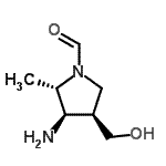 CAS#: 220280-45-5， (2S,3R,4R)-3-Amino-4-(Hydroxymethyl)-2-Methyl-1-Pyrrolidinecarbaldehyde