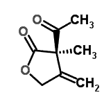 CAS#: 220308-40-7， (3R)-3-Acetyl-3-Methyl-4-Methylenedihydro-2(3H)-Furanone