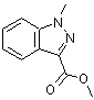 structure of CAS# 220488-05-1, Methyl 1-Methyl-1H-Indazole-3-Carboxylate;1-Methyl-indazole-3-carboxylic methyl ester;Methyl 1-methylindozole-3-carboxylate;Methyl-N-methyl-indozole-3-carboxylate
