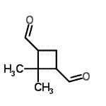 CAS#: 220512-40-3， 2,2-Dimethyl-1,3-Cyclobutanedicarbaldehyde