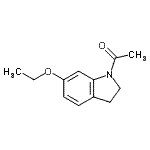 CAS#: 220657-60-3， 1-(6-Ethoxy-2,3-Dihydro-1H-Indol-1-Yl)Ethanone