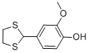 CAS#: 22068-62-8， 4-(1,3-Dithiolan-2-Yl)-2-Methoxy-Phenol