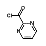 结构式 CAS# 220769-83-5, 2-嘧啶羰基氯化物
