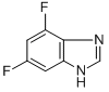 structure of CAS# 2208-24-4, 4,6-Difluoro-1H-Benzimidazole;Nsc41846;Zinc01673599