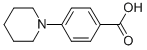 structure of CAS# 22090-24-0, 4-(1-Piperidinyl)-Benzoic Acid;4-(1-Piperidyl)Benzoate;4-Piperidinobenzoate;Zinc00239446