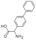结构式 CAS# 221101-61-7, 氨基-联苯-4-基-乙酸