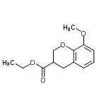 CAS#: 221185-47-3， Ethyl 8-Methoxychroman-3-Carboxylate