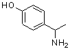 structure of CAS# 221670-72-0, 4-(1-Aminoethyl)Phenol;4-(aminoethyl)phenol;MFCD00143209;C-01529