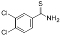 structure of CAS# 22179-73-3, 3,4-Dichloro-Benzenecarbothioamide;3,4-DICHLOROTHIOBENZAMIDE 98%;3,4-DICHLORO-THIOBENZAMIDE