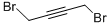 structure of CAS# 2219-66-1, 1,4-Dibromo-2-Butyne;1,4-Dibromobut-2-Yne;Nsc 519345