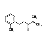 CAS#: 22191-63-5， N,N-Dimethyl-3-(2-Methylphenyl)Propanethioamide