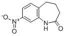 structure of CAS# 22246-79-3, 1,3,4,5-Tetrahydro-8-Nitro-2H-1-Benzazepin-2-One;2H-1-Benzazepin-2-One, 1,3,4,5-Tetrahydro-8-Nitro-;8-NITRO-1,3,4,5-TETRAHYDRO-2H-1-BENZAZEPIN-2-ONE;CIVENTICHEM CV-4116